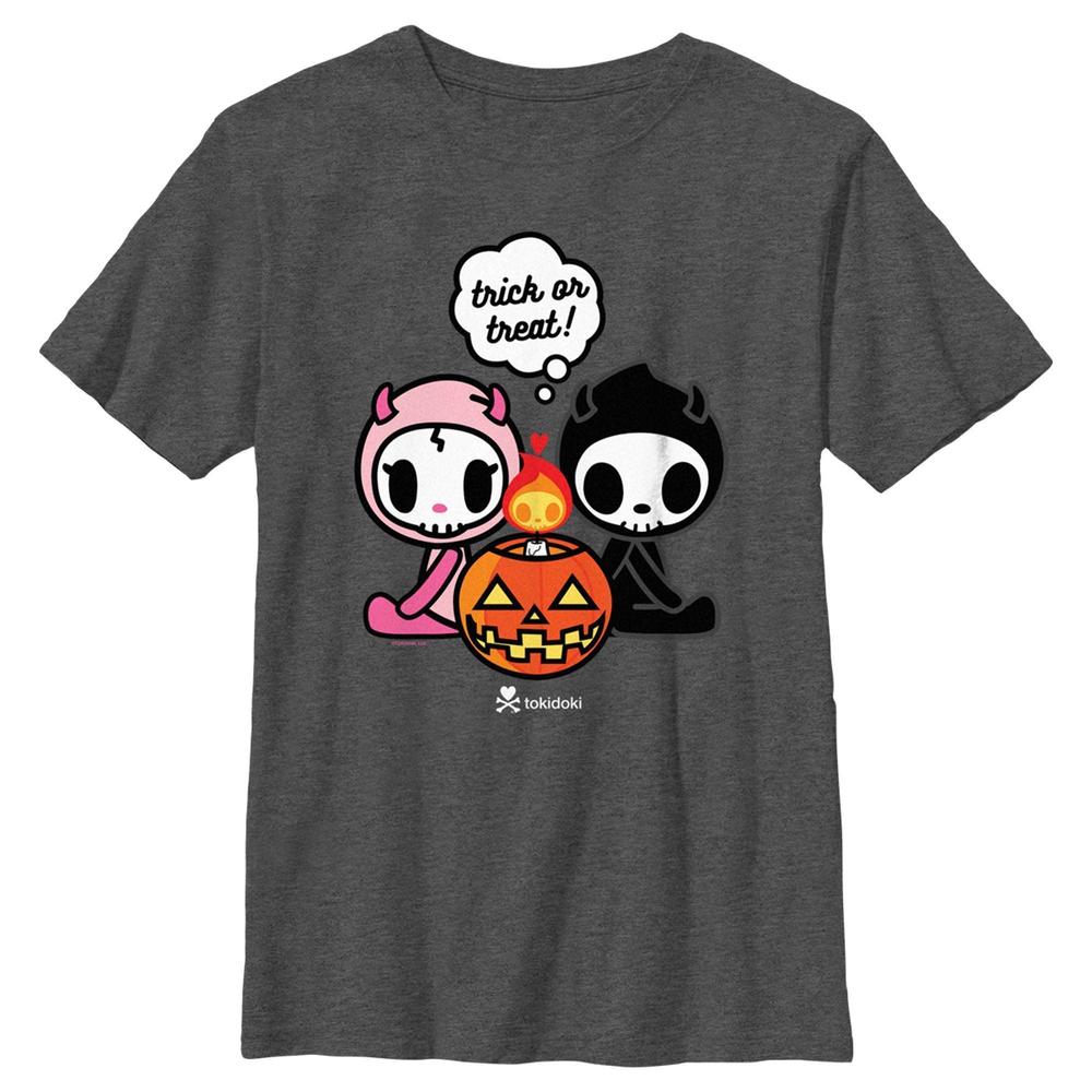 Boys Tokidoki Halloween Trick Or Treat Couple Tshirt